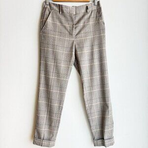Tonet Light Grey Work Plaid Grey Pants  44/M